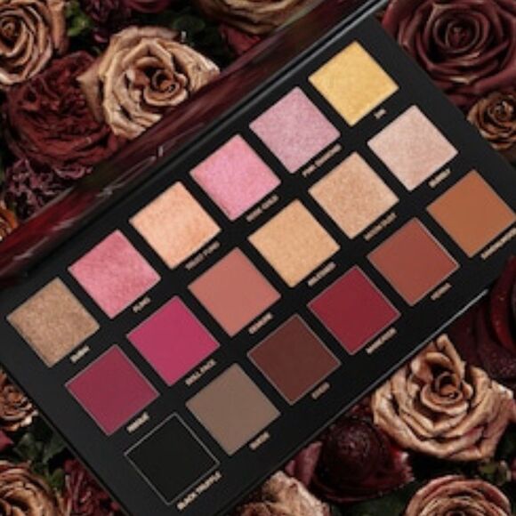 Huda Rose Gold Remastered Eyeshadow Palette revised collection necessary colors - Picture 5 of 10